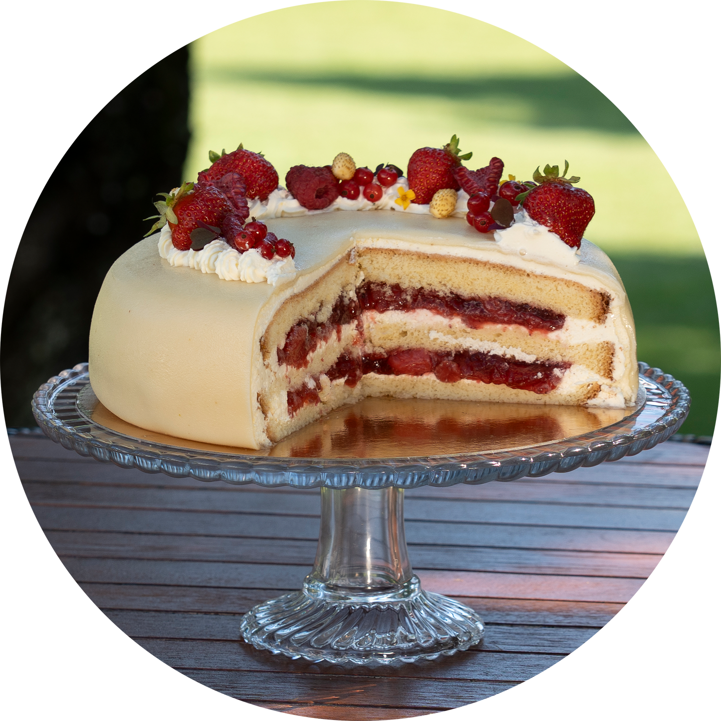 Tradisjonell marsipankake