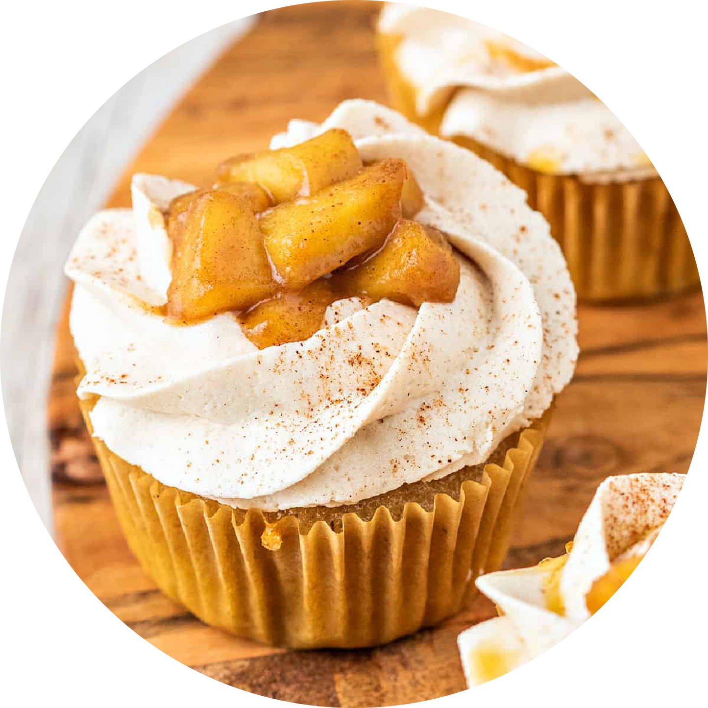 Eplemuffins med Epler fra hagen