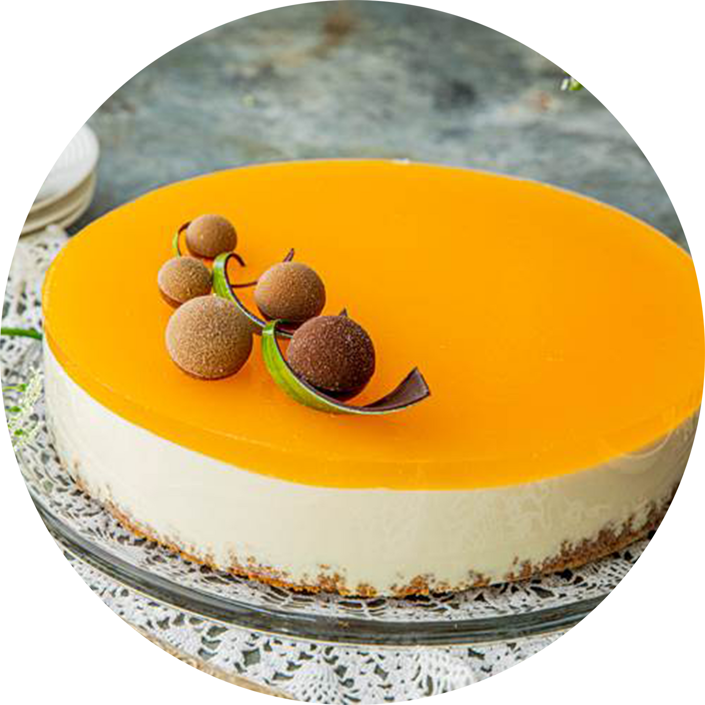 Ostekake med pasjon