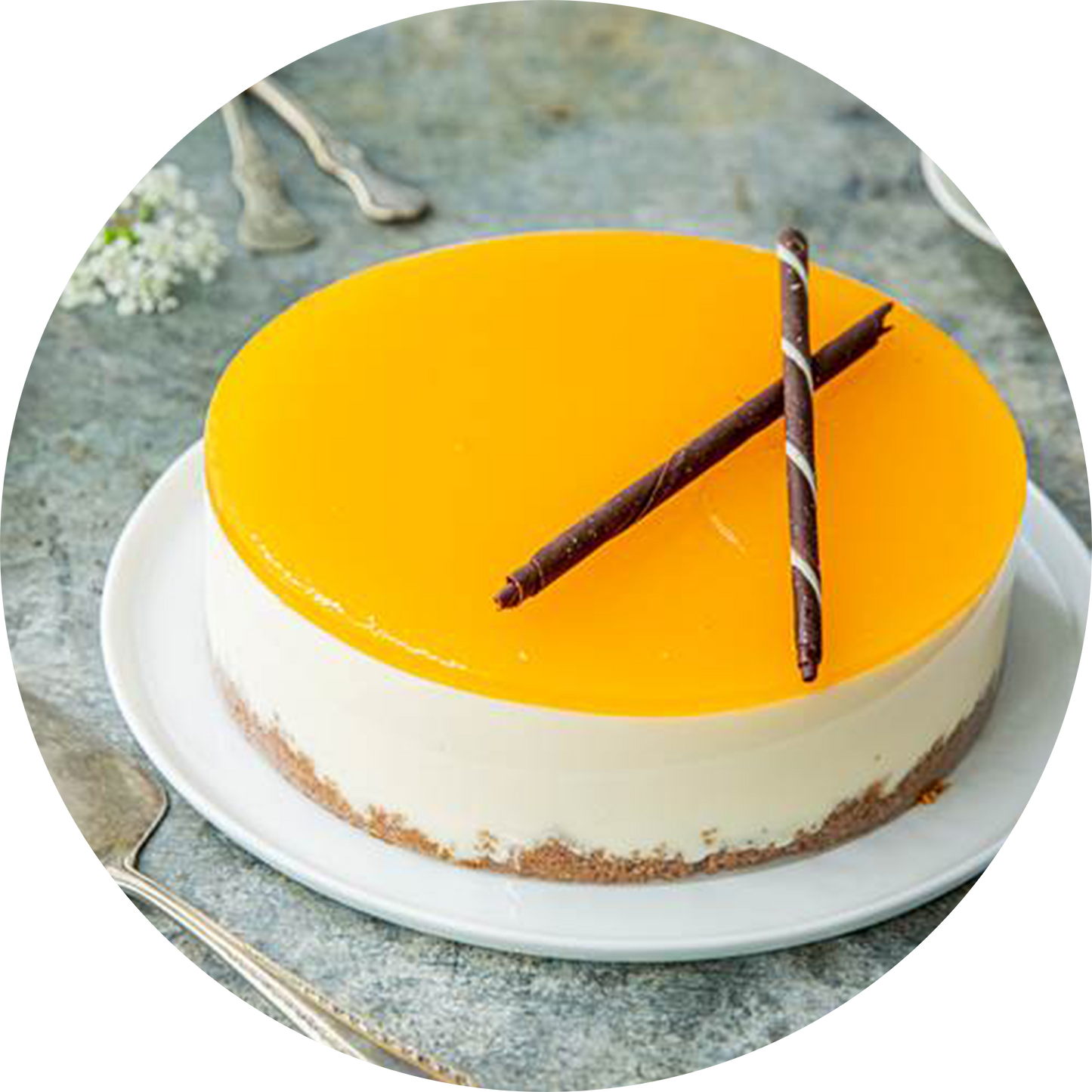 Ostekake med pasjon