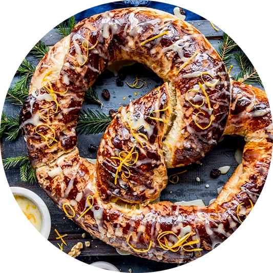 Kringle med Epler fra hagen