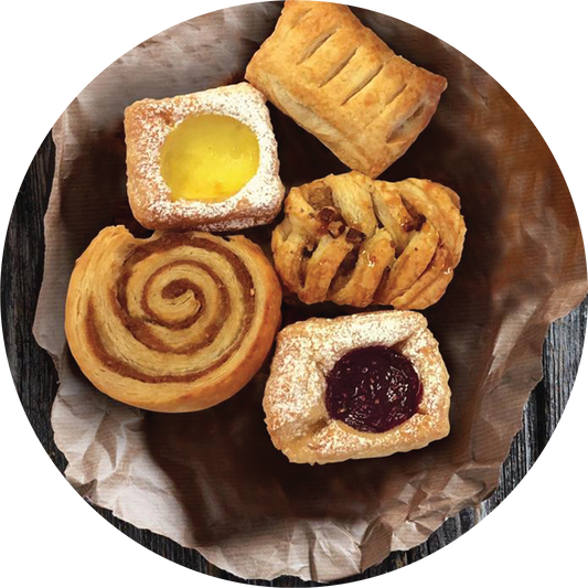 Assortert mini wienerbakst